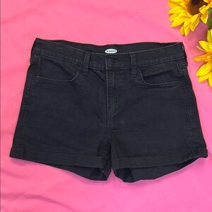 Old Navy Women's Black Denim Shorts